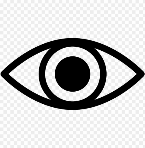 eye minimalist PNG Image with Clear Isolation