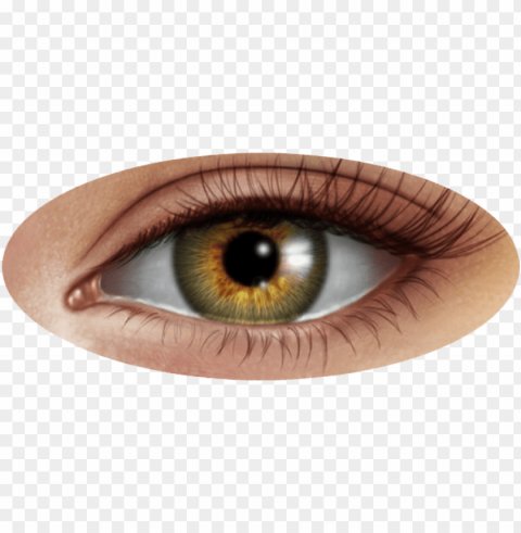 eye Isolated PNG Element with Clear Transparency