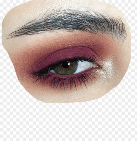 eye shadow PNG with Clear Isolation on Transparent Background