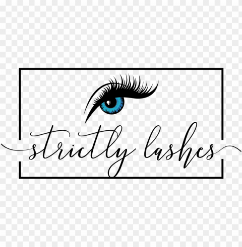eye with lashes vinyl wall art size medium PNG photo with transparency