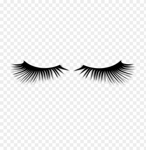 eyelash PNG clipart with transparency