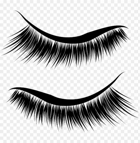 eyeliner wing eyelashes extension fake eyes eye iris - eyeliner wing Isolated Item in Transparent PNG Format