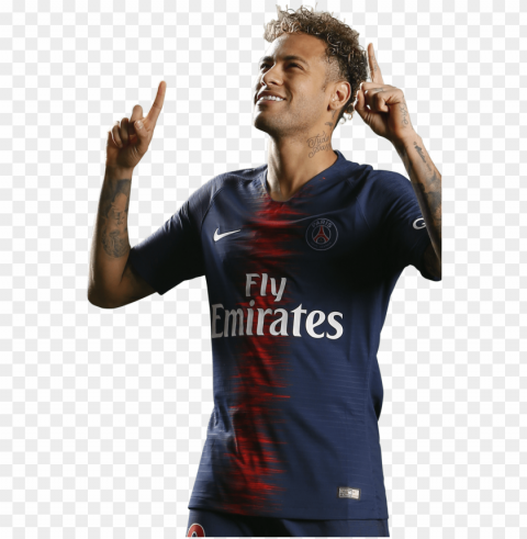 eymar render - neymar jr psg PNG files with clear backdrop assortment