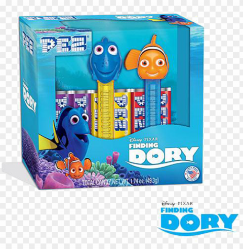 ez finding dory candy dispenser twin pack for fresh - disney pixar finding dory marine life institute playset Free download PNG with alpha channel