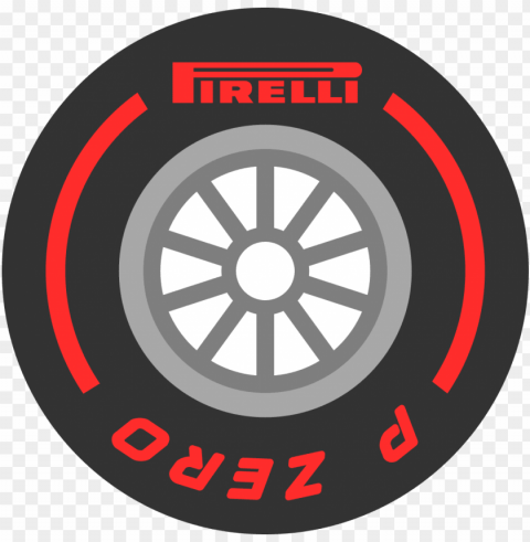 f1 tire pirelli pzero red - pirelli p zero logo PNG transparent photos vast collection