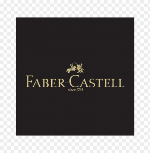 faber-castell black logo vector free download Transparent Background Isolation in PNG Format