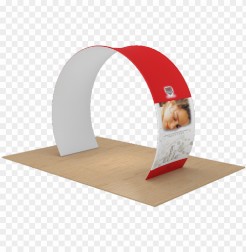 fabric archway display - textile Isolated Icon with Clear Background PNG