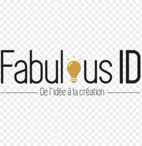 fabulous id logo Isolated Item with HighResolution Transparent PNG