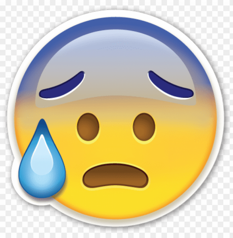 face with open mouth and cold sweat emoji love the - face with open mouth and cold sweat PNG graphics with clear alpha channel broad selection