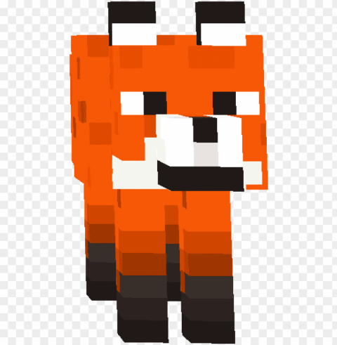 face zombie princess fox face fox girl minecraft - minecraft Isolated Design Element in PNG Format