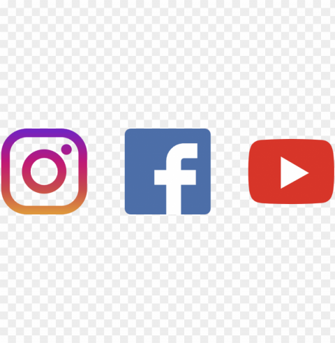 facebook and instagram logos - facebook instagram youtube logo Transparent PNG stock photos