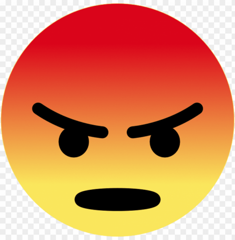 facebook angry emoji - facebook angry emoji PNG for educational projects