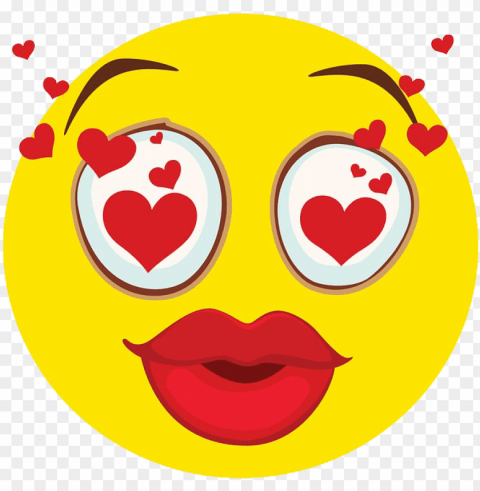 facebook emoticons - facebook emoticon stickers heart PNG Image with Clear Background Isolated