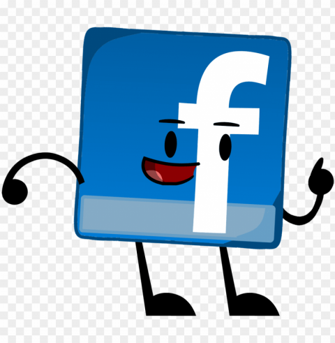 facebook icon - facebook icon bfdi PNG with Clear Isolation on Transparent Background