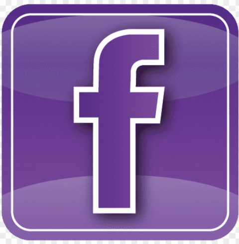 facebook icon pink- facebook icon purple Transparent PNG images collection