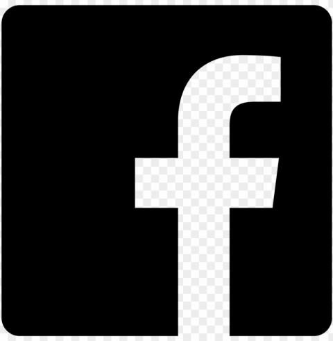 Facebook Icon Black PNG Graphics With Clear Alpha Channel Collection