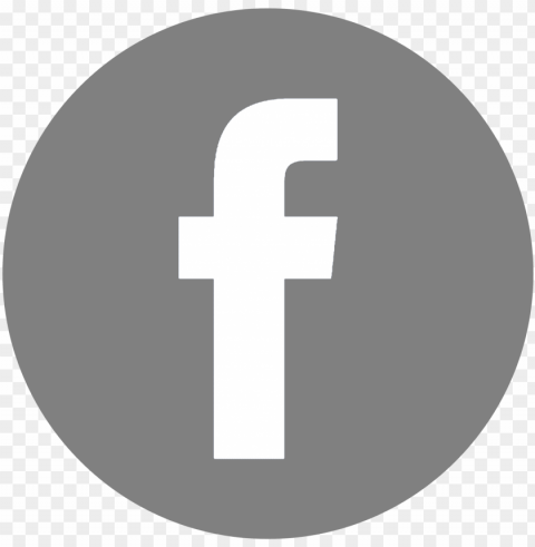 Facebook Icon - Facebook Icon Vector Gray PNG For Digital Art