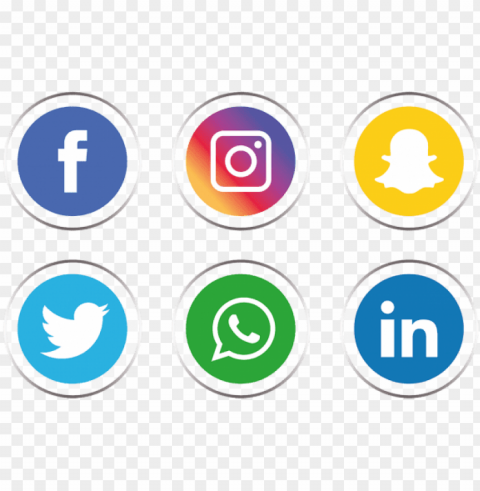 Facebook Instagram Icon PNG Illustration Isolated On Transparent Backdrop