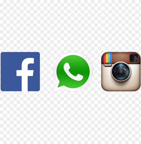 facebook instagram twitter icons free- whatsapp icon PNG images with cutout
