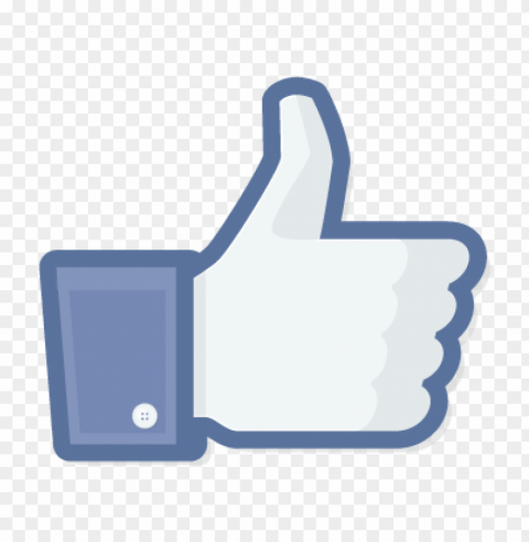 facebook like vector logo free Isolated Artwork in Transparent PNG