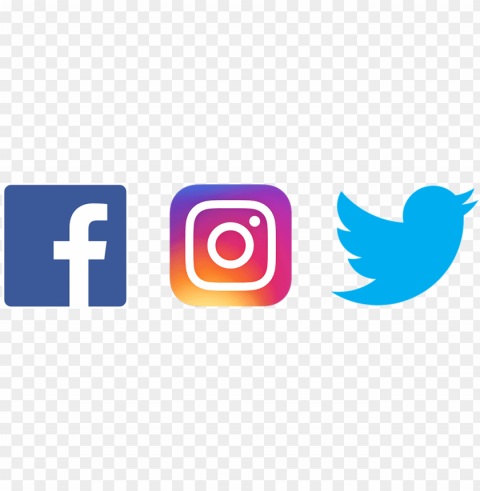 Facebook Twitter Instagram Logo Free - Logos Facebook Instagram Youtube Transparent PNG Vectors