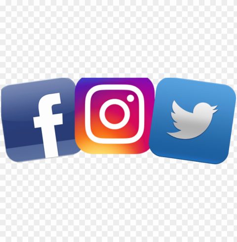 facebook twitter instagram logo - fb twitter instagram logo Transparent graphics PNG