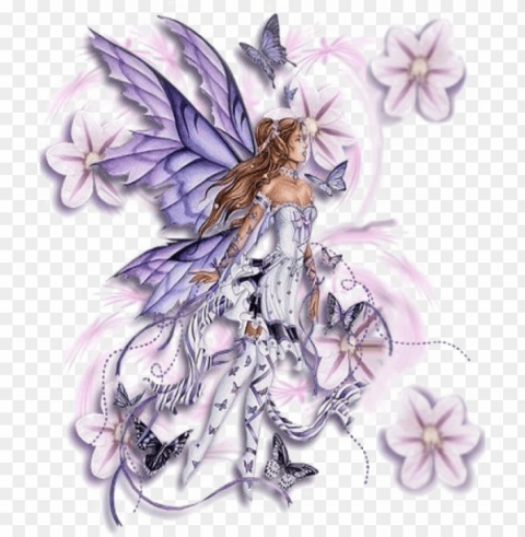 fairy tattoos photo - fairies with butterfly wings PNG for overlays