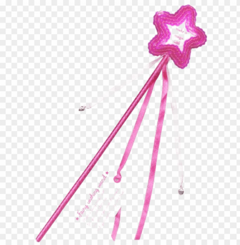 fairy wand hd image - fairy magic wand Isolated Artwork with Clear Background in PNG