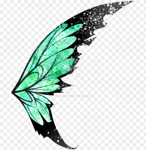 Fairy Wings - Fairy Wing With No Background PNG Graphic With Isolated Transparency