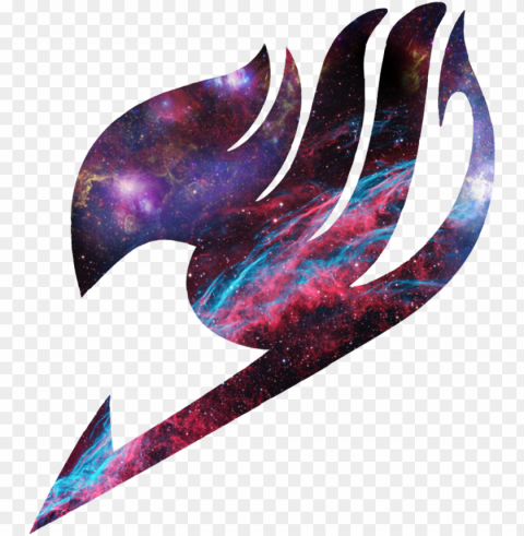 fairytail sticker - galaxy fairy tail logo HighQuality Transparent PNG Element