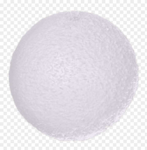 fake snowball PNG transparency