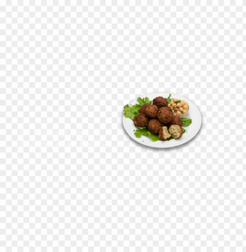 falafel food Transparent Background PNG Isolated Character
