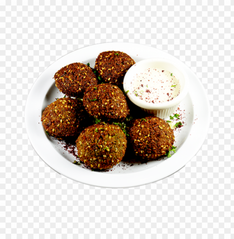 falafel food background Transparent Cutout PNG Graphic Isolation
