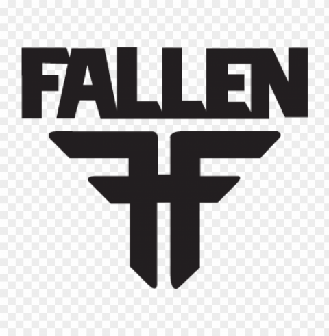 fallen logo vector download Transparent PNG image free