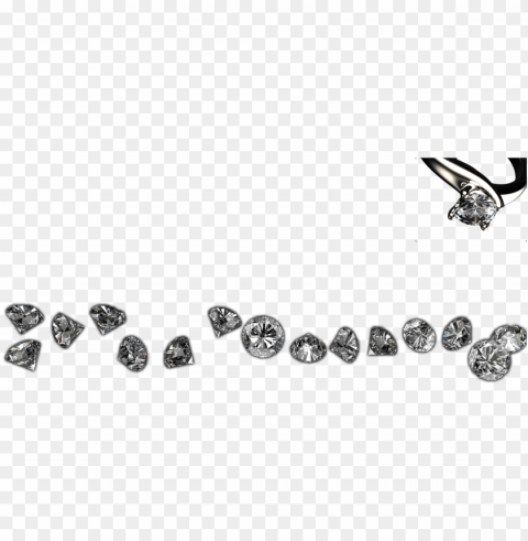 falling diamonds - paradise Transparent PNG Isolated Illustrative Element