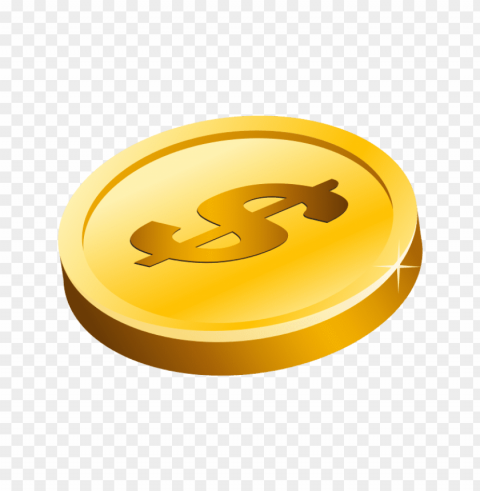 falling gold coins Isolated Object in HighQuality Transparent PNG