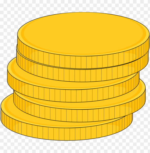 falling gold coins PNG images alpha transparency