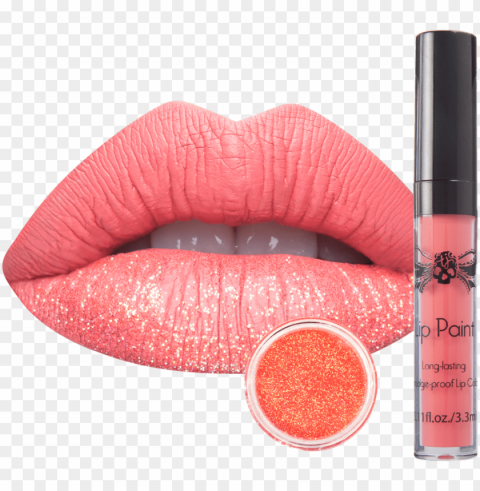 false tattoo junkee summer love lip kit - lip gloss PNG Image with Transparent Background Isolation