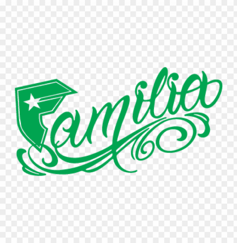 familia famous famous stars and straps logo vector PNG with Isolated Object