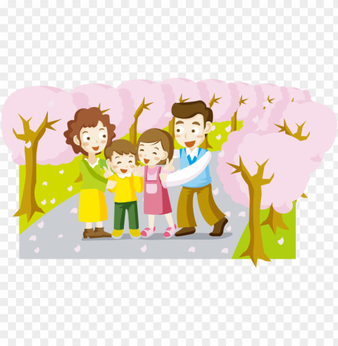 family cartoon clip art - 卡通 家庭 PNG images with transparent layer PNG transparent with Clear Background ID 8ec452d3