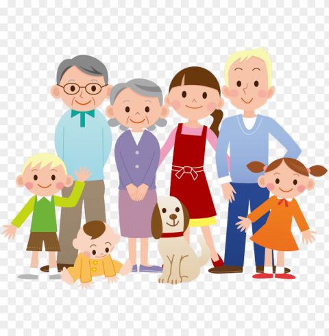 family cartoon clip art - family cartoon images Free PNG download no background