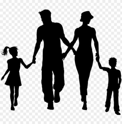 Family Characters Silhouette - 人物 剪影 Free PNG Images With Alpha Channel Variety