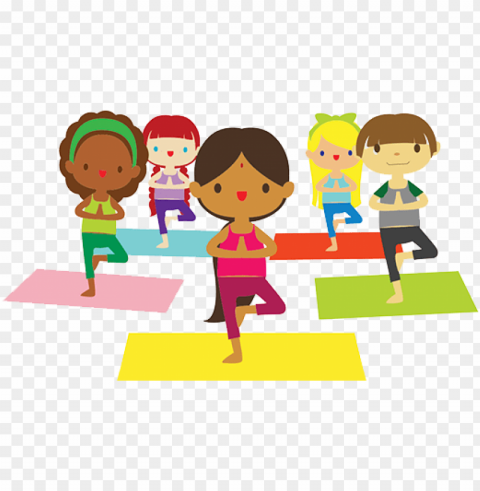 family clipart - 0 - 0 - yoga with randi jo - - yoga kids clipart PNG graphics with alpha channel pack