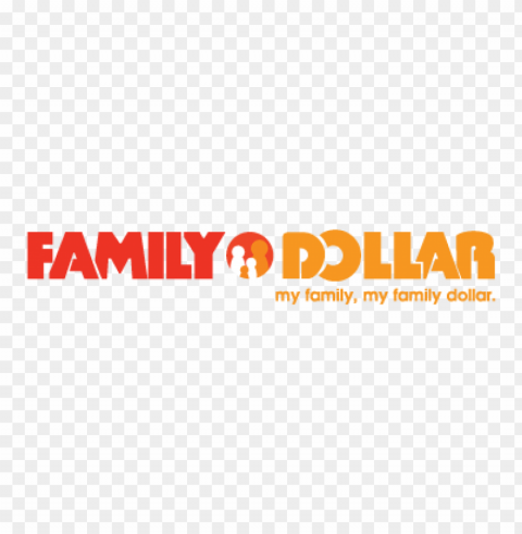 family dollar logo vector free download Transparent Background PNG Isolation