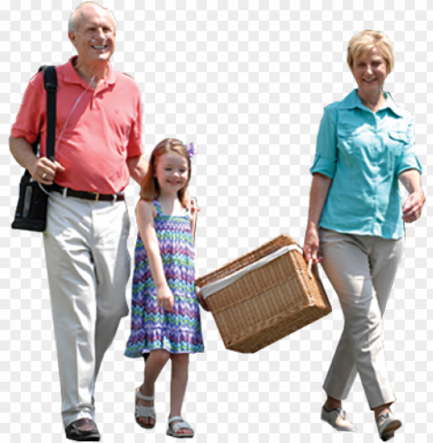 family - family walking Clear PNG photos
