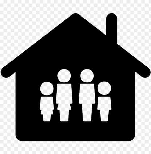 family home icon free family icon house - family home icon PNG Image with Clear Isolated Object