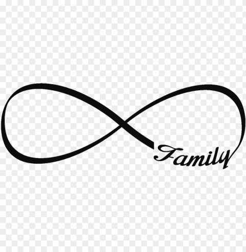 Family Infinity Quotes By Mrs - Line Art Transparent PNG Images Set