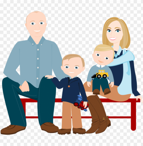 family people cartoon PNG files with transparent canvas collection