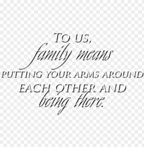 family quotes - calligraphy PNG images with clear alpha layer
