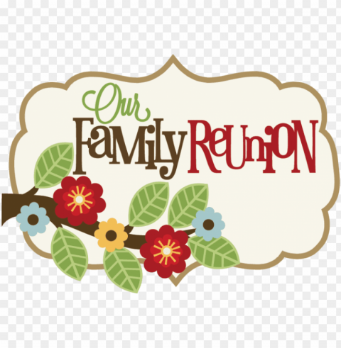 family reunion clip art for free - family reunio PNG Image with Transparent Isolated Graphic